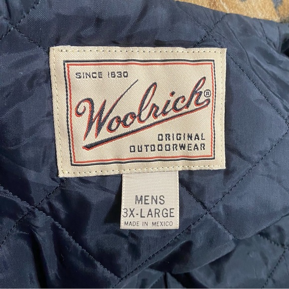 Vintage Men's Woolrich Camo Bomber Jacket 3XL - Picture 6 of 10
